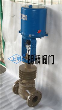 zsap 不锈钢智能一体式电子式电动顶导向调节阀
