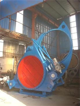 123电动全封闭插板阀厂家非标阀门